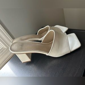 Cream heels 2” only worn once